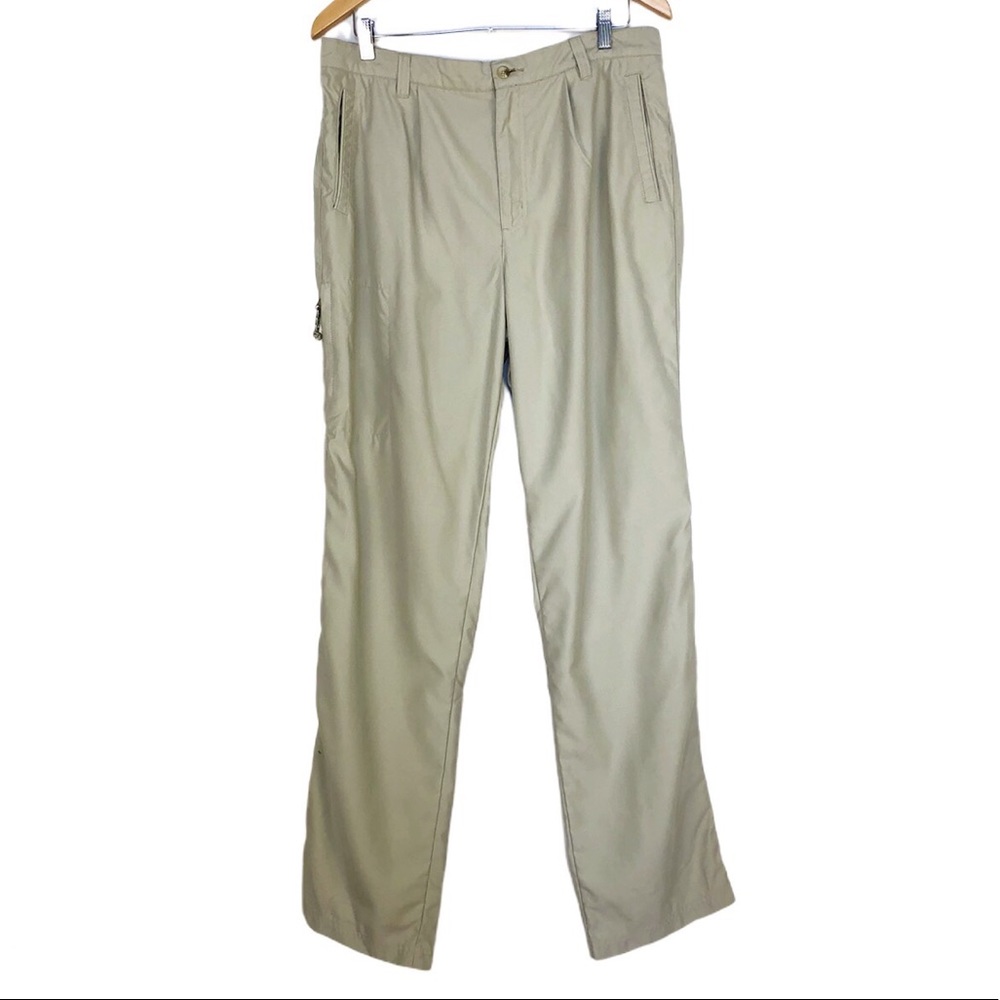 Columbia XCO Khaki Hiking Outdoor Chino Pants Size 34